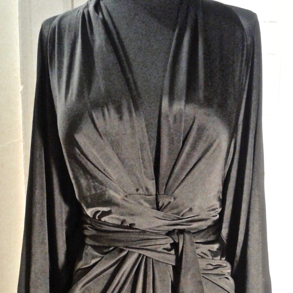 Lil Black Wrap Dress